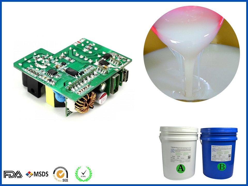 Silicone encapsulate for leds