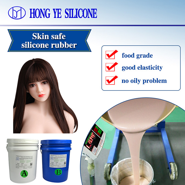 Body safe silicone for lifelike body-HUIZHOU HONGYEJIE TECHNOLOGY