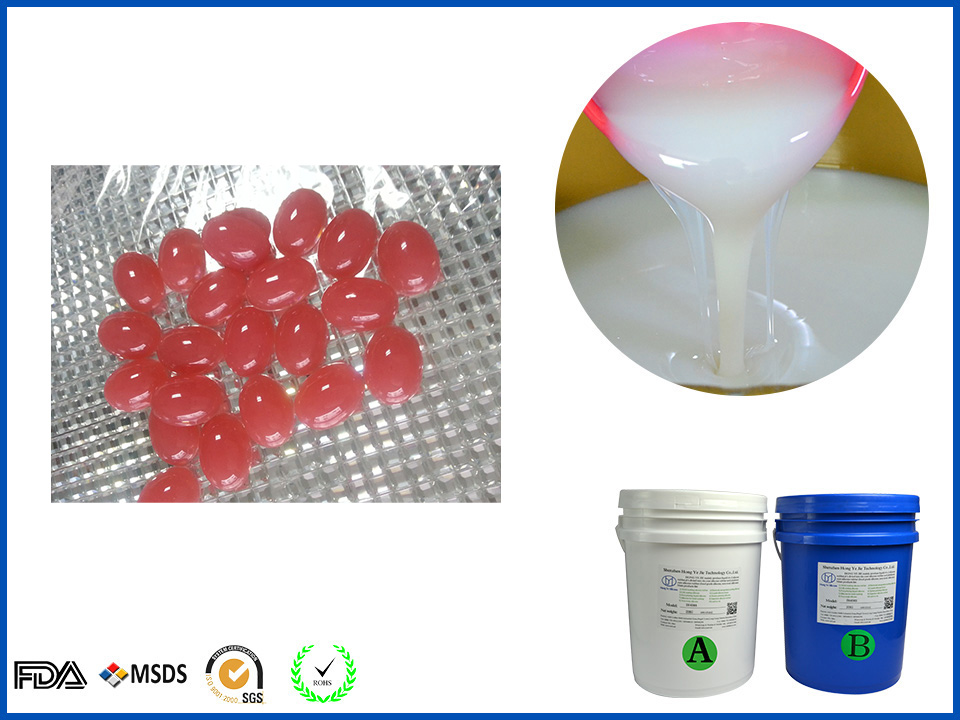 Liquid silicone for injection molding