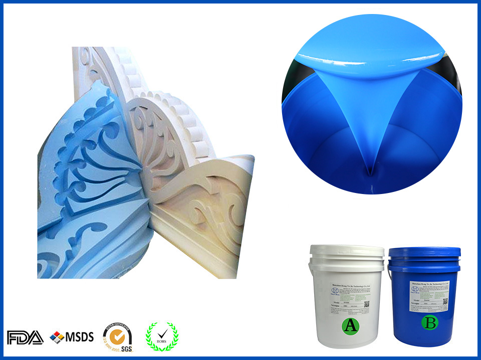 Low Shrinkage Silicone Rubber for Cement Casting