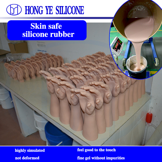 Body safe silicone for lifelike body-HUIZHOU HONGYEJIE TECHNOLOGY