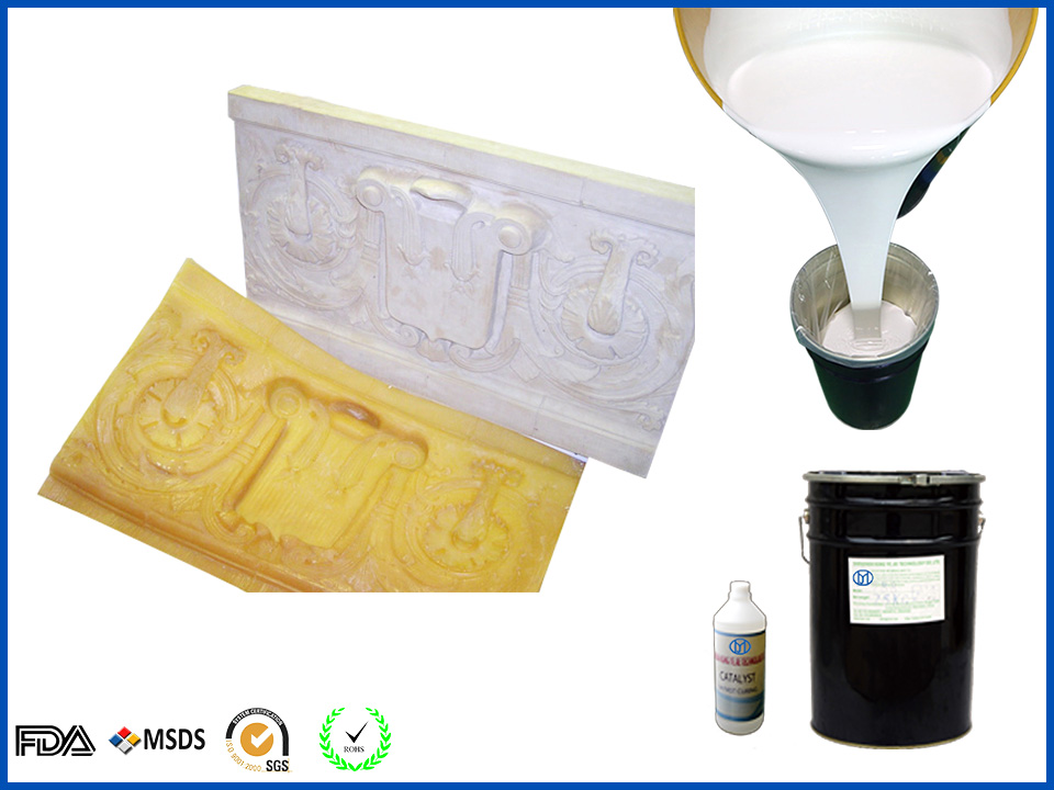 Ornamental Concrete Relief Molding Silicone