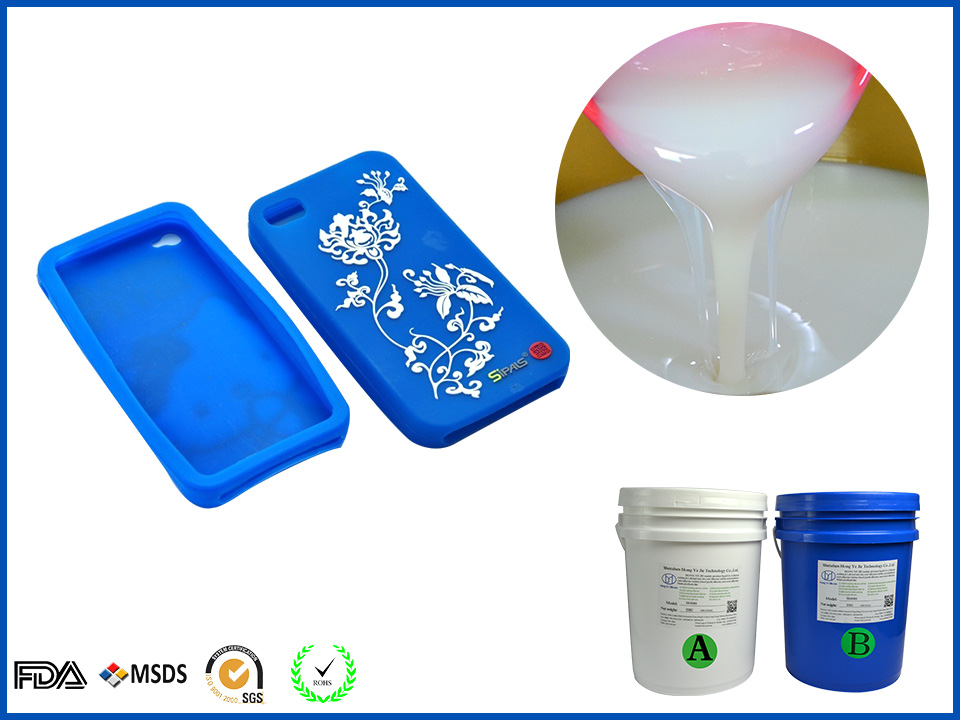 Liquid silicone for 3D printing