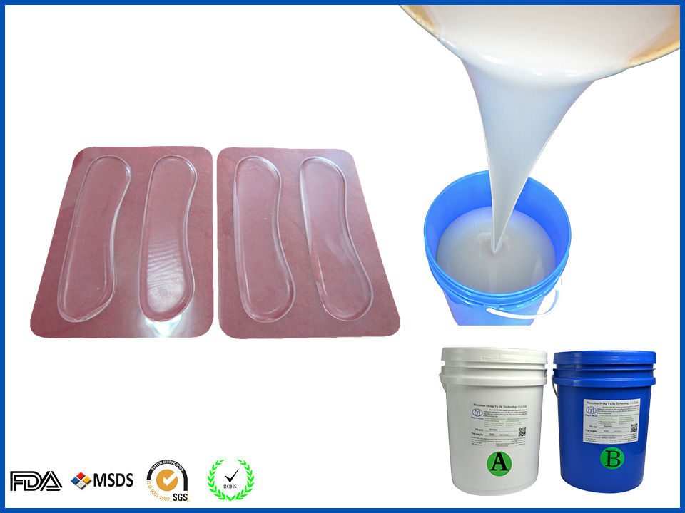 Toxic free silicone rubber
