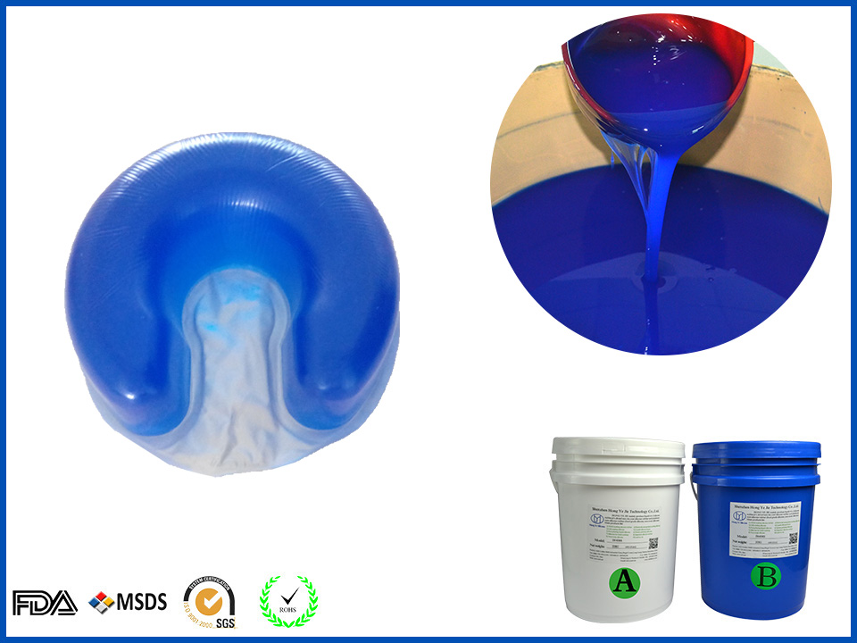 Half-curing Self-resealing Silicone Gel