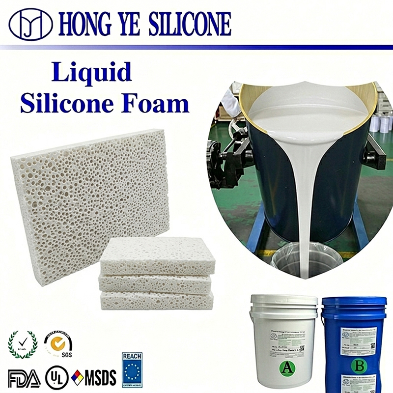 <b>Industrial Grade 1:1 Mixing Foamed Silicone Rubber</b>