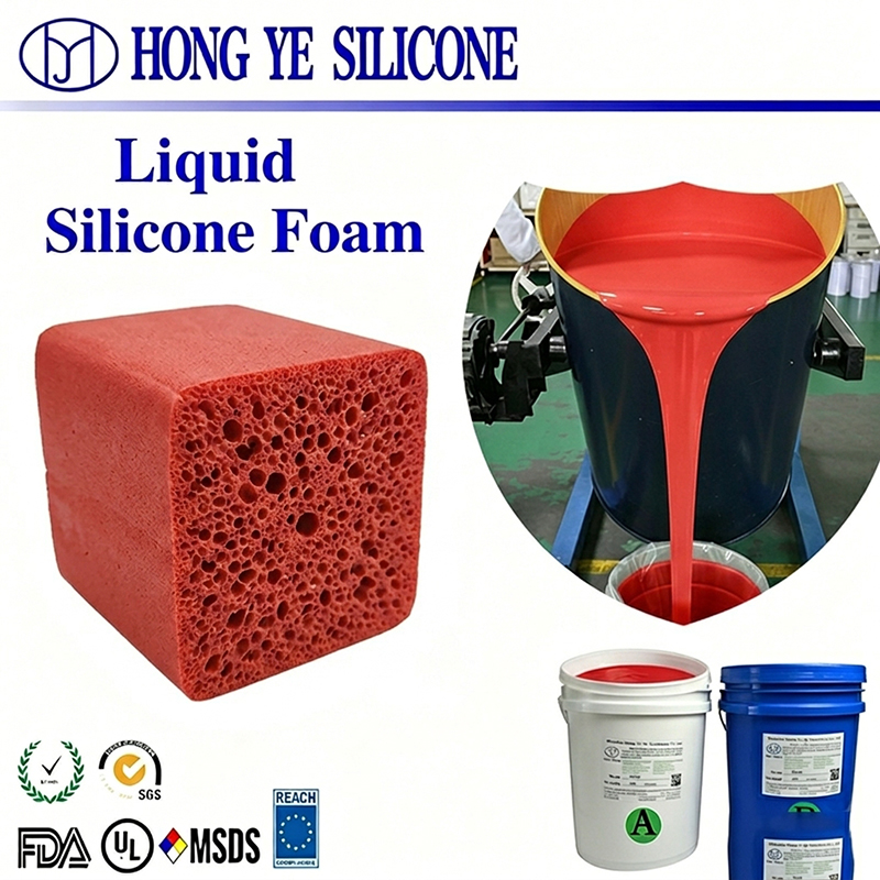 <b>Two-Component Platinum Cured Foamed Silicone for Sealing</b>